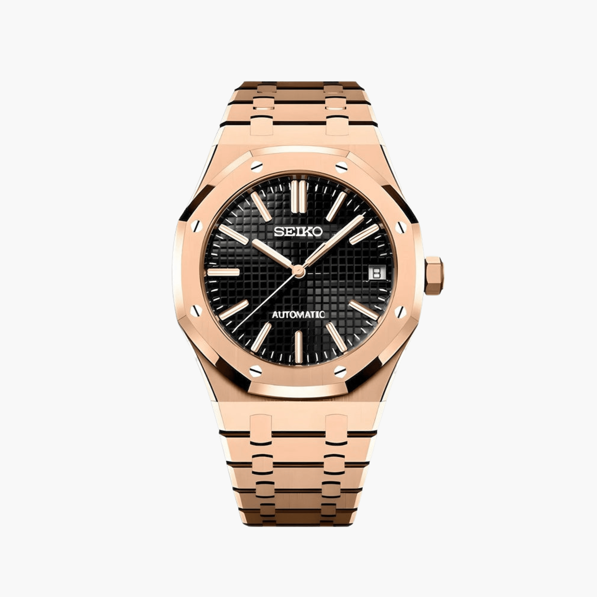 Royal Seikoak Rosegold Black
