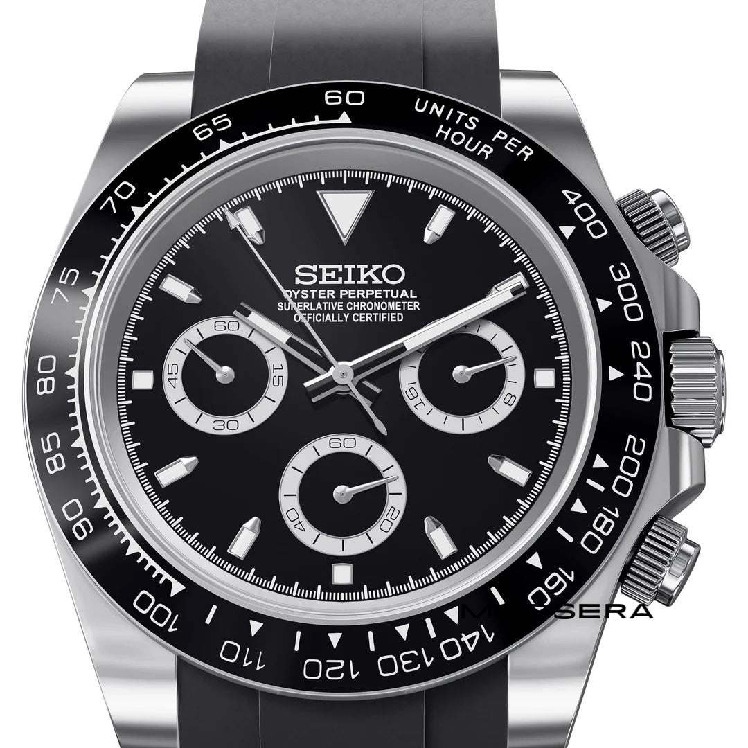 Seitona Black Rubber