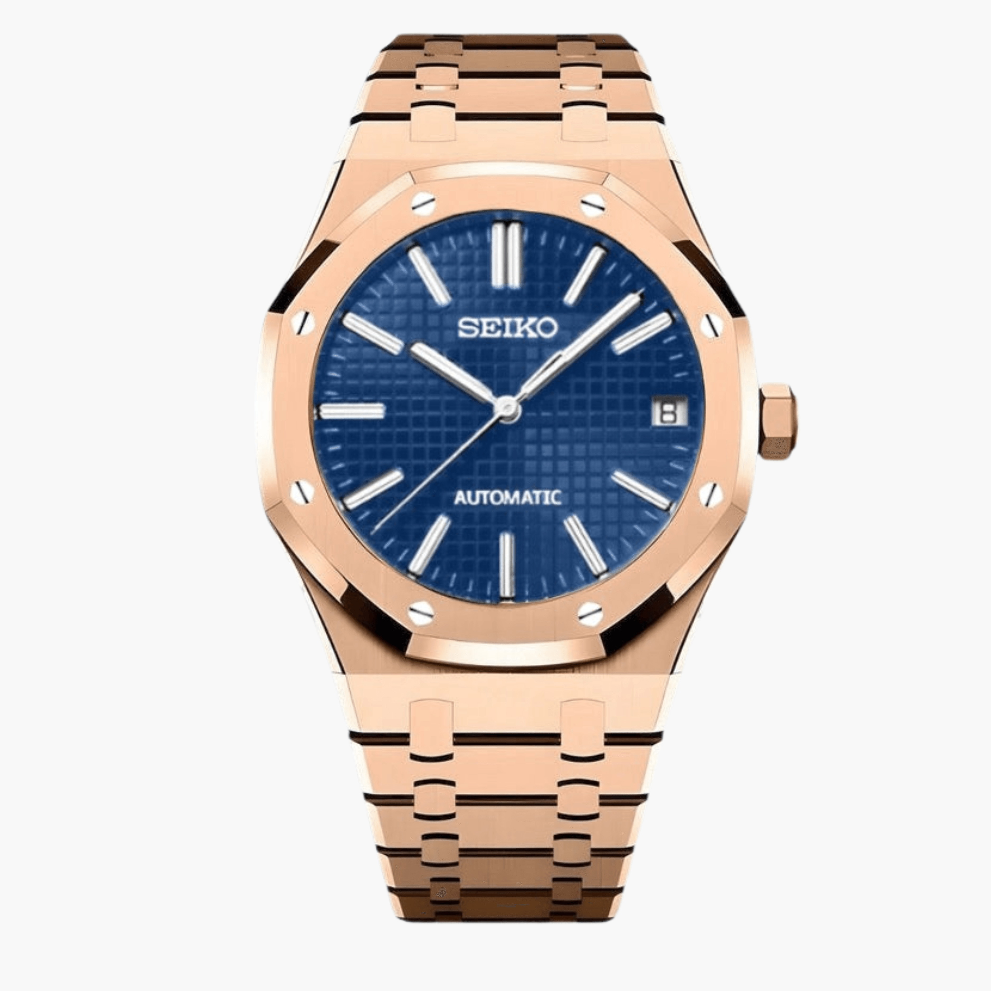 Royal Seikoak Rosegold Blue