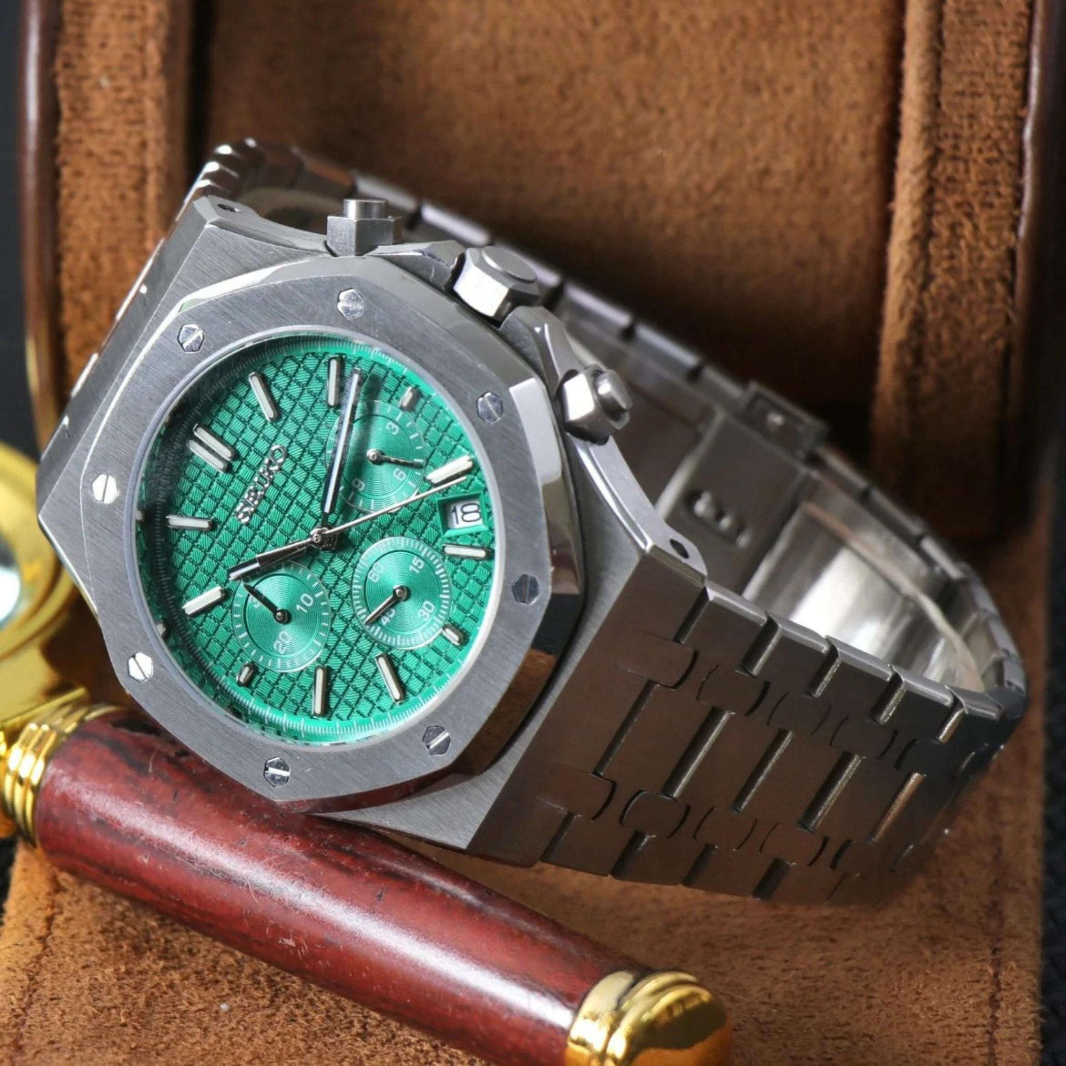 Royal Seikoak Chrono Green